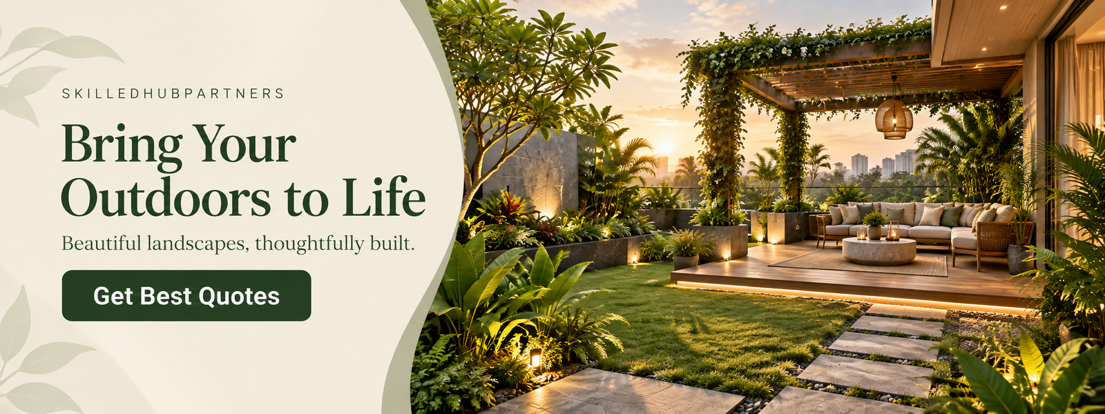Landscaping Banner